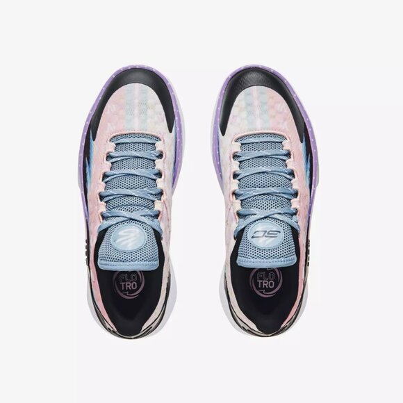 Under Armour Stephen Curry 1 Low Flotro Draft Day 3026278 400 Pink Purple Sz 8.5 - Picture 2 of 4